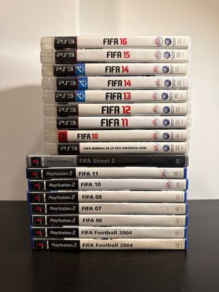 Colección FIFA PS2 y PS3