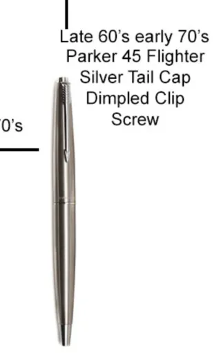 Estilográfica Parker 45 Flighter+ regalo tintero.