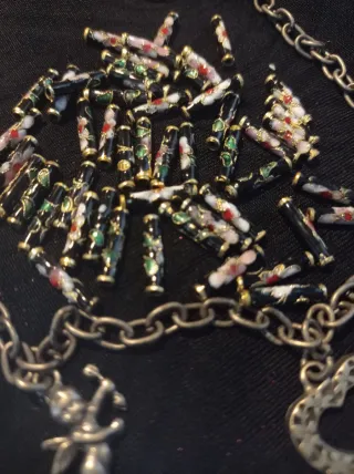 Lote 25 Colgantes Cloisonné