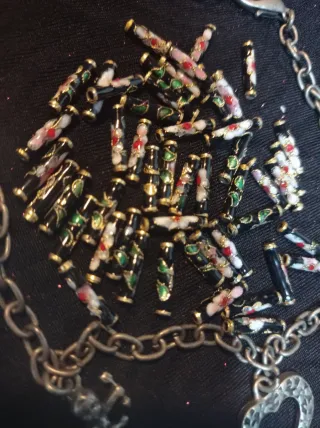 Lote 25 Colgantes Cloisonné