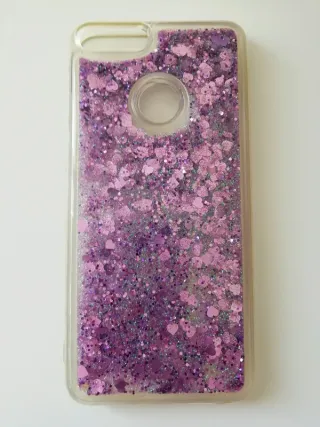 Cover Glitter Honor 9 Viola