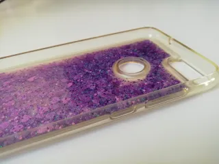 Cover Glitter Honor 9 Viola