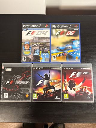 Colección F1: PS2 y PS3