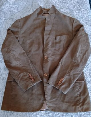 Blazer Mike Davis 56 Camurça Aveludada Castanho