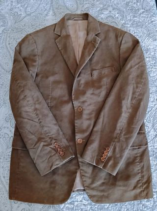 Blazer Mike Davis 56 Camurça Aveludada Castanho