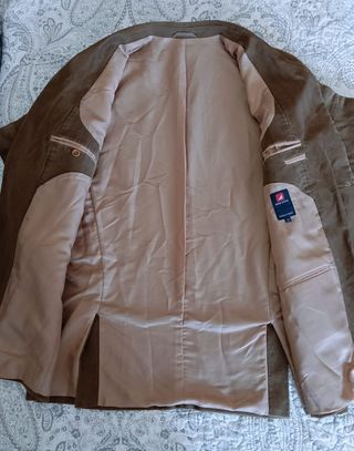 Blazer Mike Davis 56 Camurça Aveludada Castanho