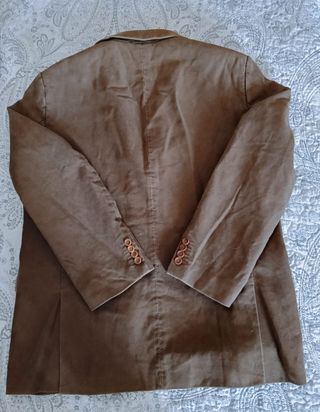 Blazer Mike Davis 56 Camurça Aveludada Castanho