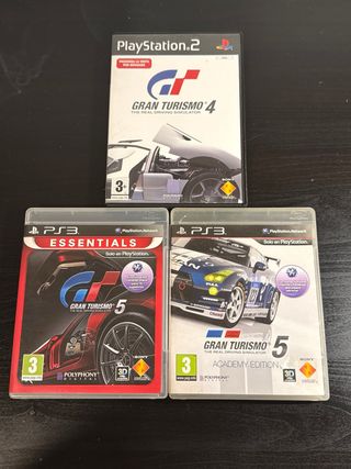 Colección Gran Turismo PS2 y PS3