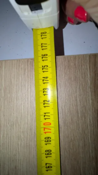 Cabezal cama matrimonio madera beige/marrón