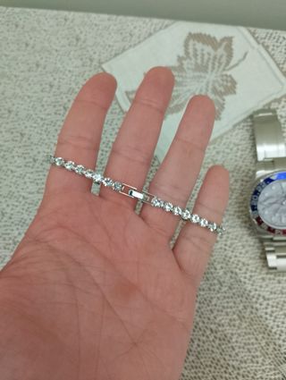 Bracciale tennis con zirconi