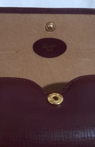 Funda Gafas Cartier Must Burdeos