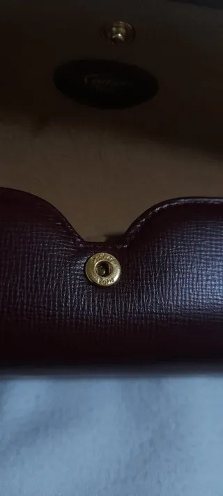 Funda Gafas Cartier Must Burdeos