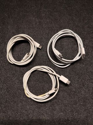 Pack 3 Cables Apple USB-C a Lightning