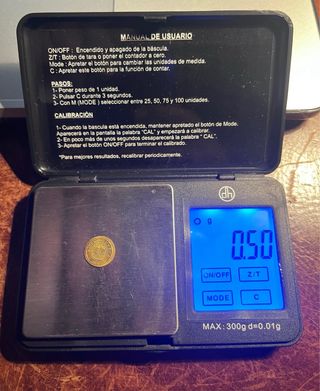 Moneda Oro 1 Dollar Palau Coliseo 2011