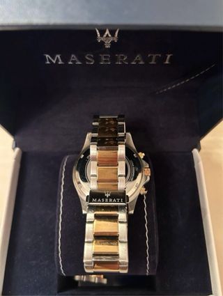 Reloj Maserati bicolor