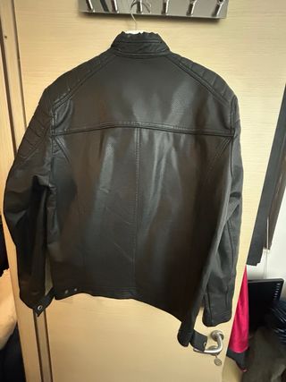 Giubbotto in pelle Jack & Jones