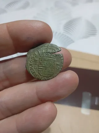 16 Maravedis Felipe IV 1663.