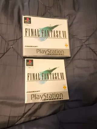 Final Fantasy VII Platinum PAL PS1