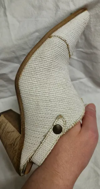 Zuecos blanco