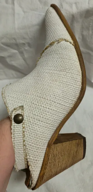 Zuecos blanco