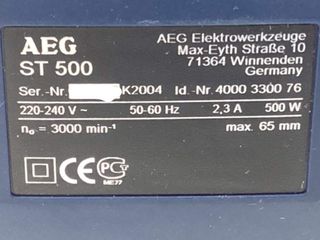 sierra calar aeg st 500