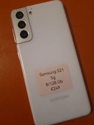 Samsung S21 5G 128GB Argento