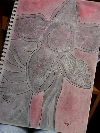 Disegno a mano Demogorgone Stranger Things