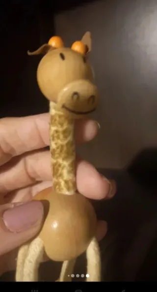 Jirafa Madera Anamalz Certificada 13cm