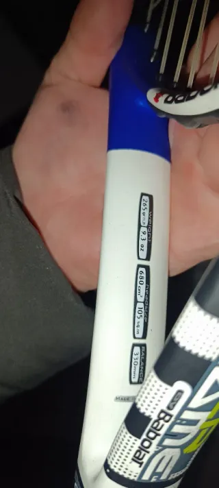 Raqueta de tenis Babolat NUEVA 265gr