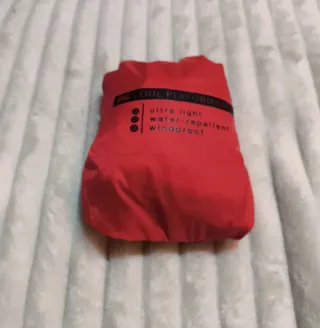 Cortavientos rojo técnico Crivit running T/S