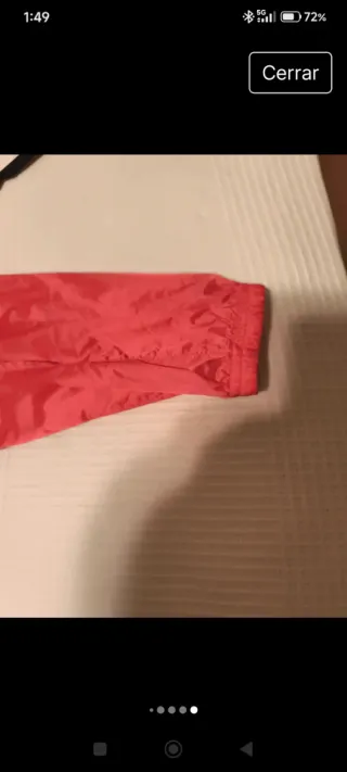 Cortavientos rojo técnico Crivit running T/S