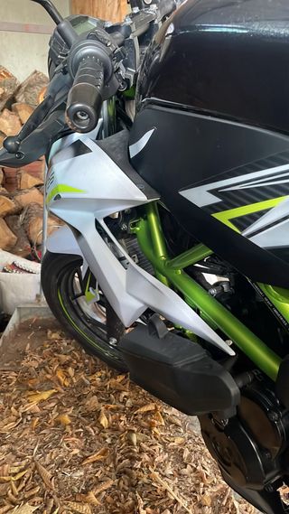 Kawasaki Z125 Naked Verde/Blanco