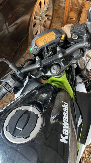 Kawasaki Z125 Naked Verde/Blanco