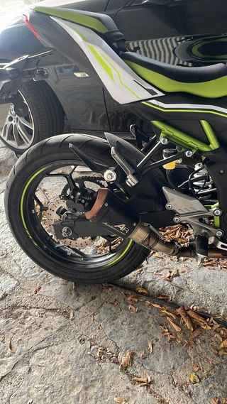 Kawasaki Z125 Naked Verde/Blanco