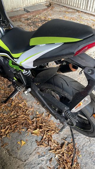 Kawasaki Z125 Naked Verde/Blanco