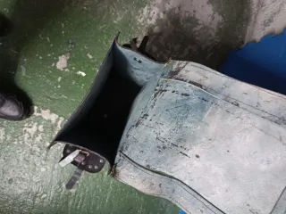 Maletas Moto Cuero Negro