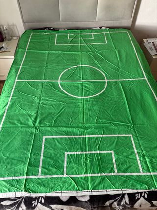 Capa Edredão Futebol 100% Algodão IKEA 140x190