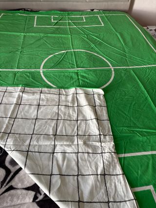 Capa Edredão Futebol 100% Algodão IKEA 140x190