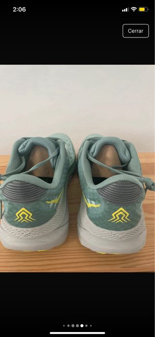 Zapatillas Hoka Nuevas Verde y Amarillo