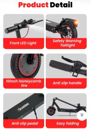 Patinete Eléctrico 36V 10Ah Doble Suspensión