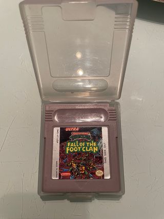 Tortugas Ninja: Fall of the Foot Clan Game Boy