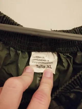 Pantalones impermeables de trabajo, XL