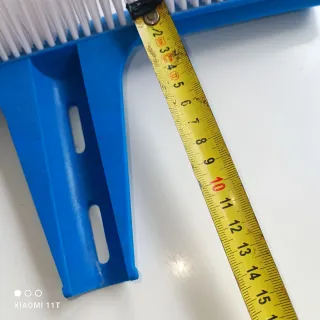 NUEVO Cepillo para piscina azul y blanco
