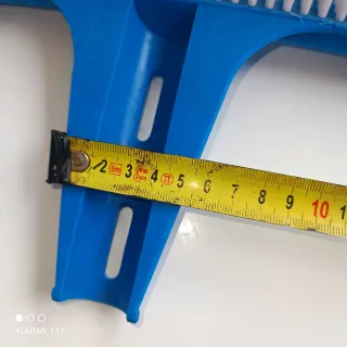 NUEVO Cepillo para piscina azul y blanco