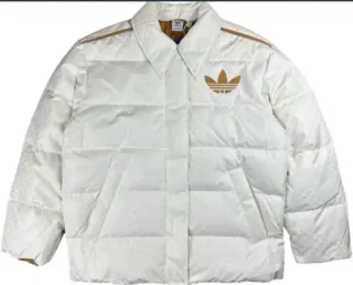 Chaqueta Adidas Blanca y Dorada Nueva a estrenar