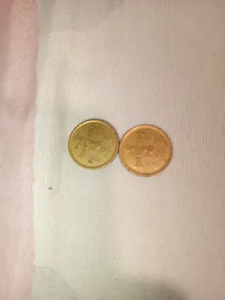 2 Monedas 5 Pesetas 1995 Asturias