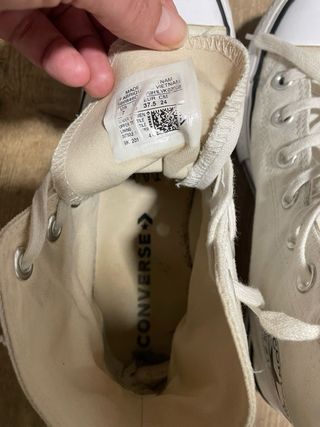 Tenis Converse Blancos Plataforma