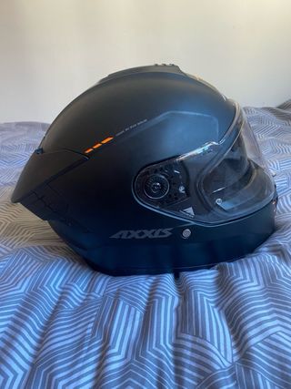 Casco Moto AXXIS Talla M Negro