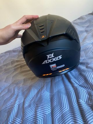 Casco Moto AXXIS Talla M Negro