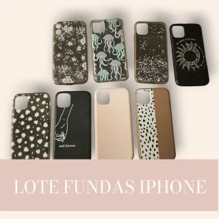 Lote 8 Fundas iPhone Variadas